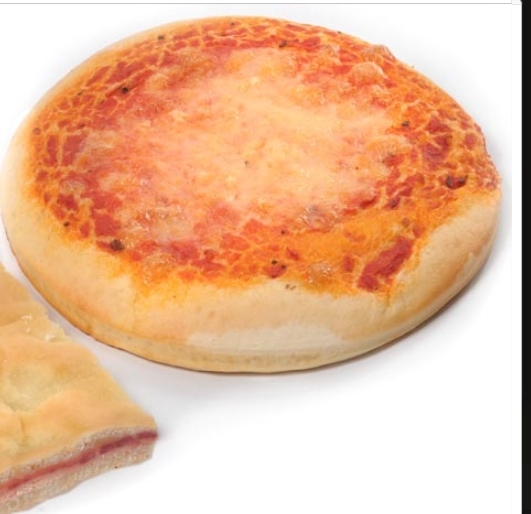 Pizza margherita rotonda