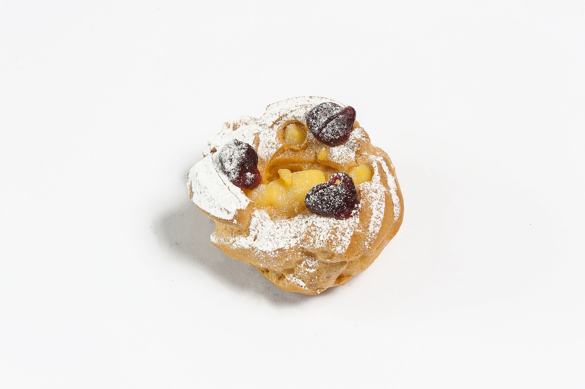 Zeppola crema e marmellata